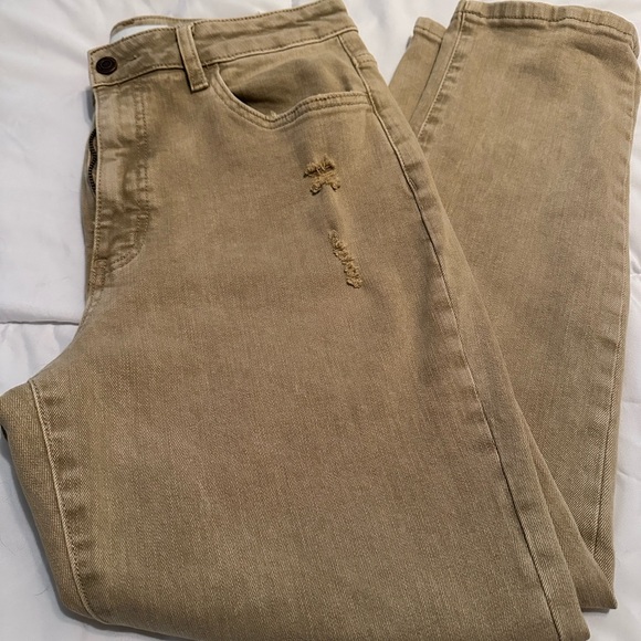Lovervet khaki high waisted jeans - Picture 8 of 8